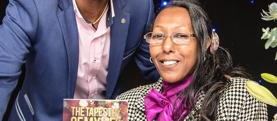 Pauline at her book launch